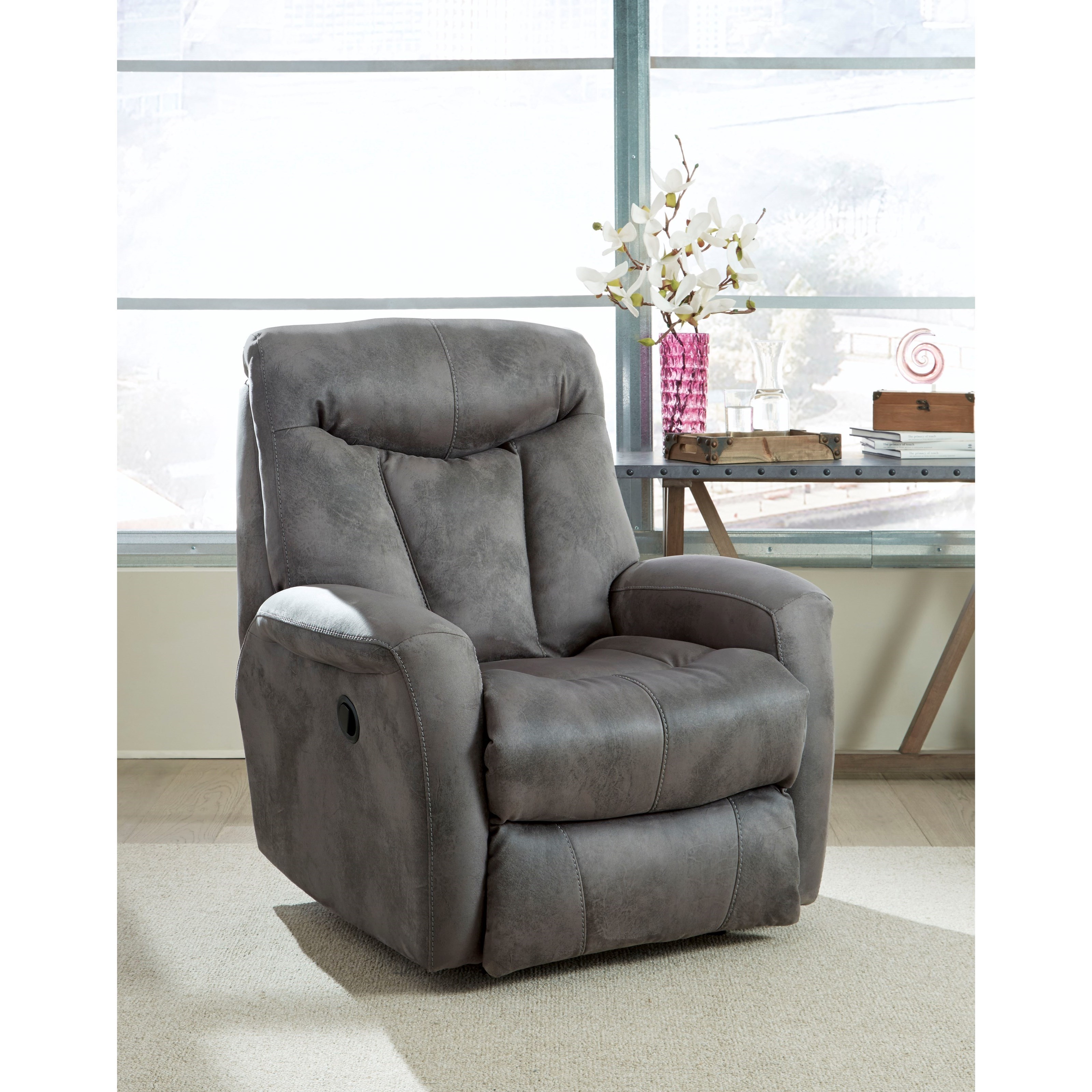 Rocker Recliner w/ Power Headrest
